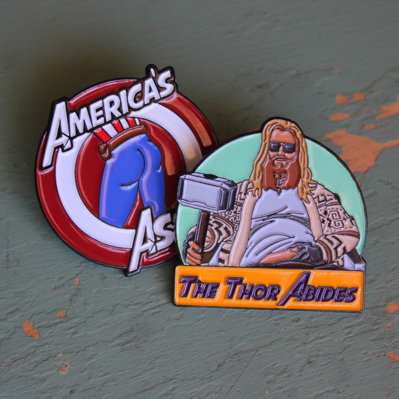 Avenger/'s Endgame Enamel Pin 2-pack