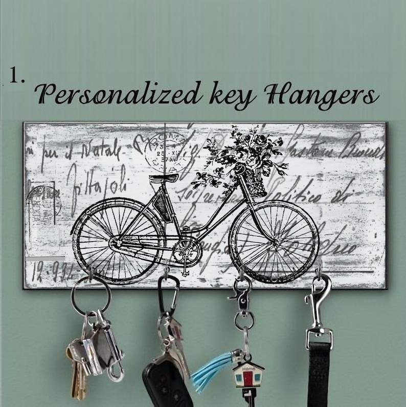 Bike Key Holder for Wall Bicycle Key Rack Holderbeach Hook Etsy