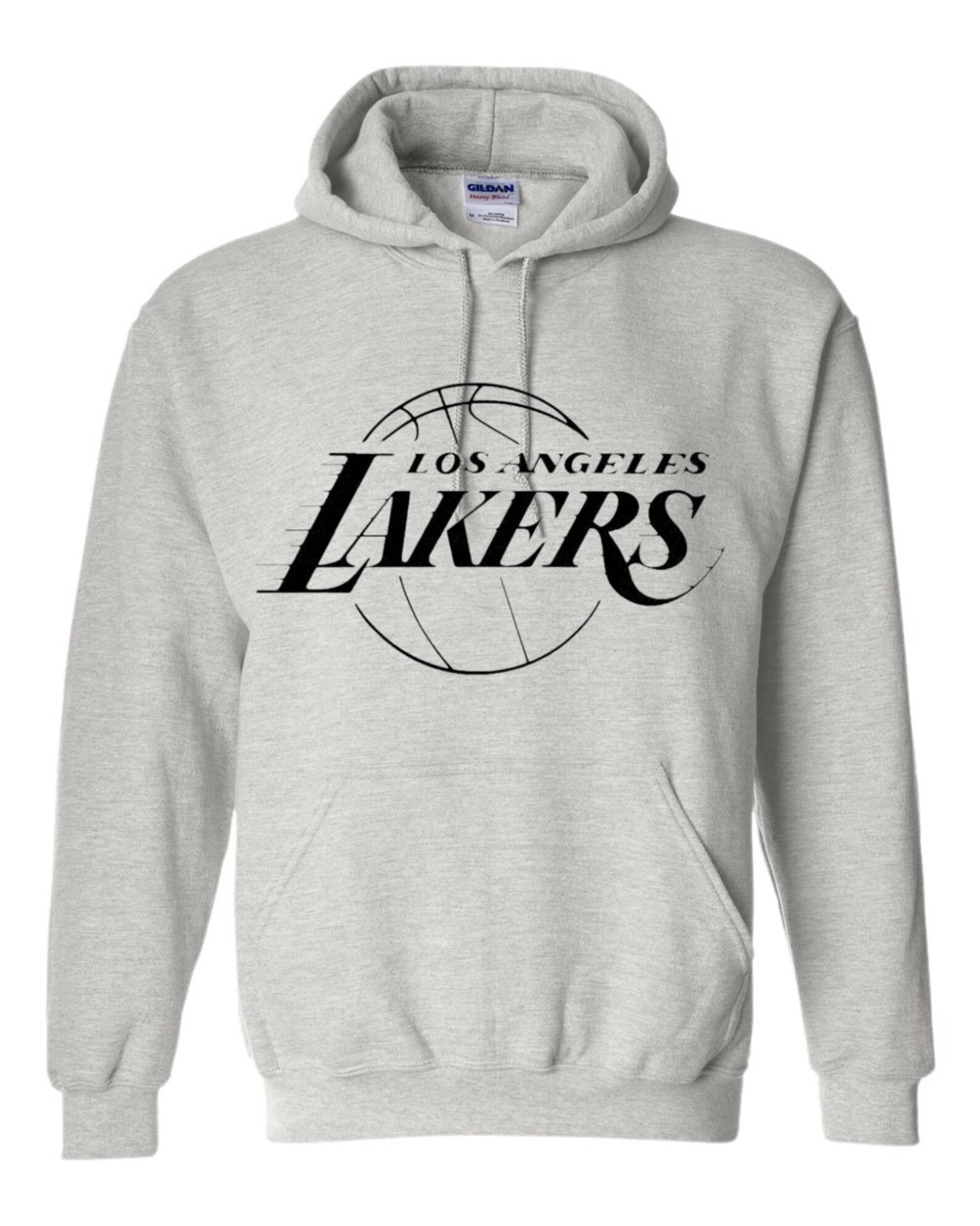 Retro Lakers Hoodie Los Angeles Lakers Kapuzen Sweatshirt Plus Etsy