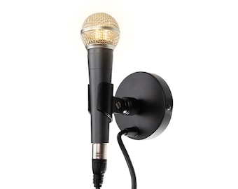 SM58 Wall Lamp / Music Sconce / Singer / Studio Light