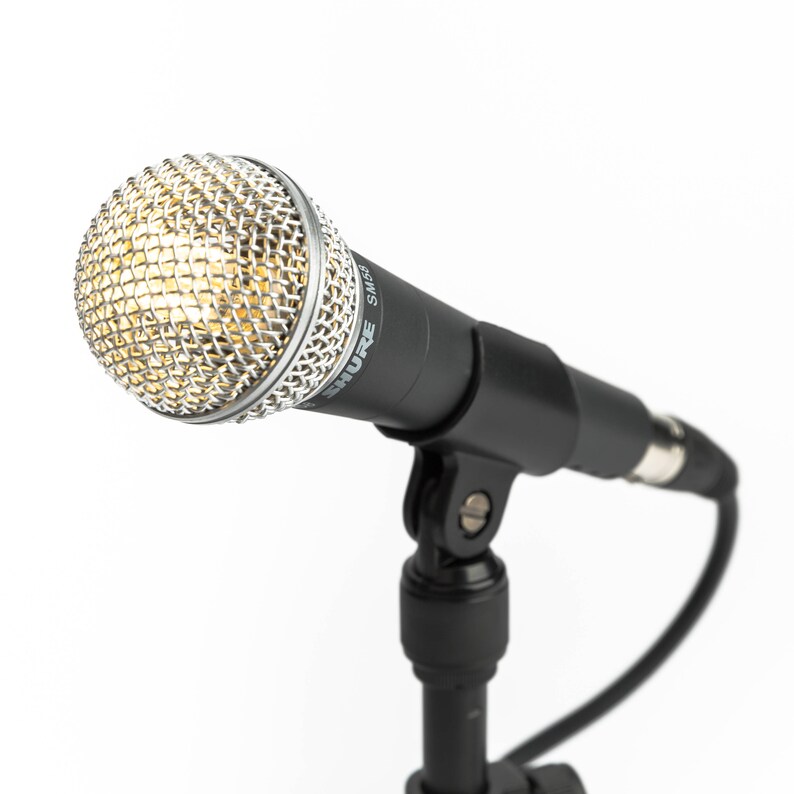 SM58 Desk Lamp / Home Recording Studio / Table Light / Music / Etsy