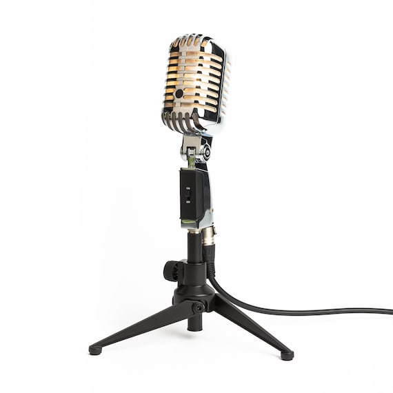 Décor De Microphone Antique Accessoires De Microphone Rétro