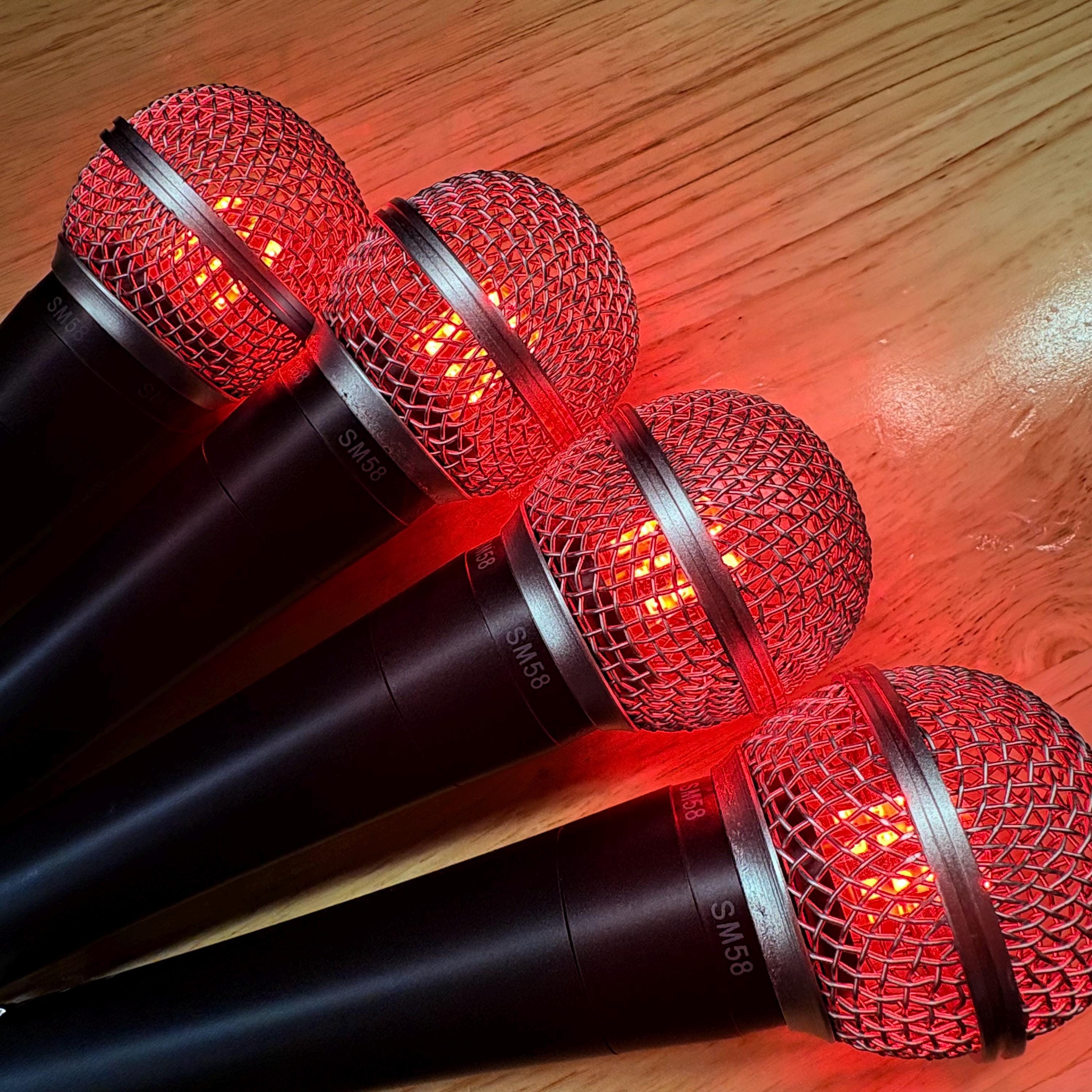 Hanging Shure SM58 Lamp - on Air Edition / Ceiling Light