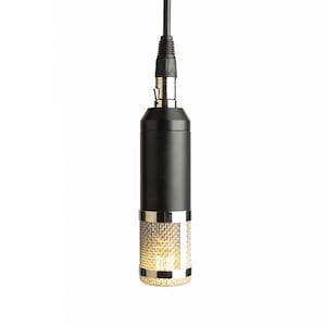 Hanging Studio Microphone Lamp / Recording Studio Decor / Producer / Condenser / Pendant Light / Modern Design / Home Theater / Music Room