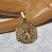 Sade Crawford Gerecenseerd 9ct Gouden St Christopher Hanger - Mooie Vintage Volledig Gekeurd 1960