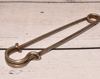 Victorian Kilt Pin - Gorgeous Large Antique