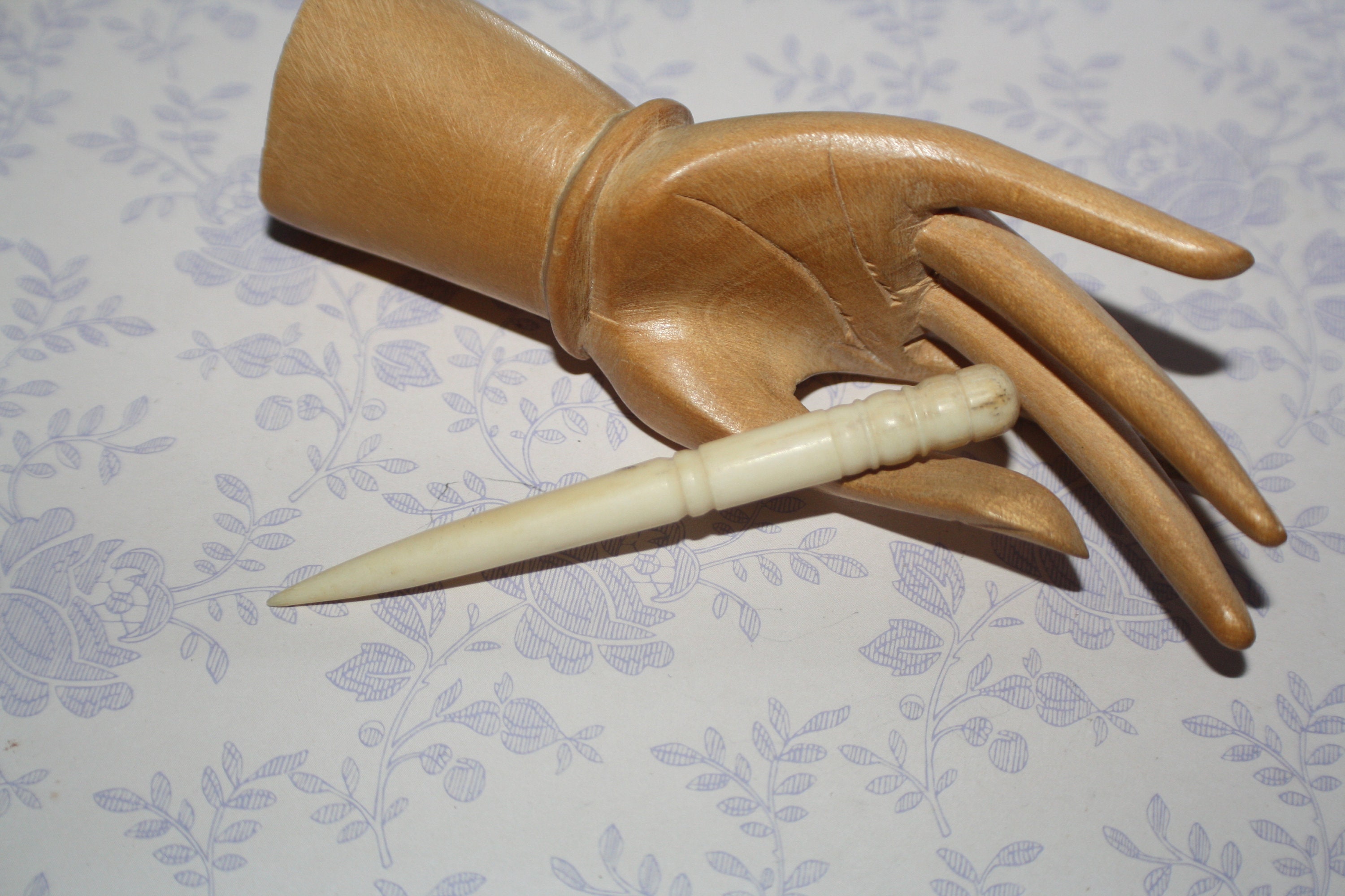 Sewing Awl Stiletto Tool Stunning Antique Georgian Bovine | Etsy