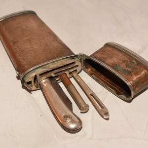 Antique Etui Case - Gorgeous Georgian Bodkin, Pencil Case with Contents