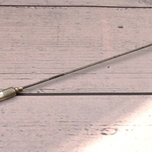 Edwardian Silber Hockey Stick Hutnadel - Birmingham Hallmarked Schmuck Bild 3