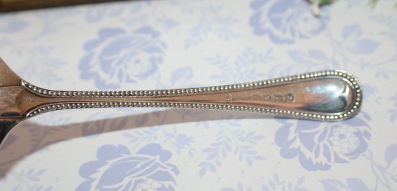 Gorgeous English Silver Plate Decorative Victorian Sugar Sifter Spoon