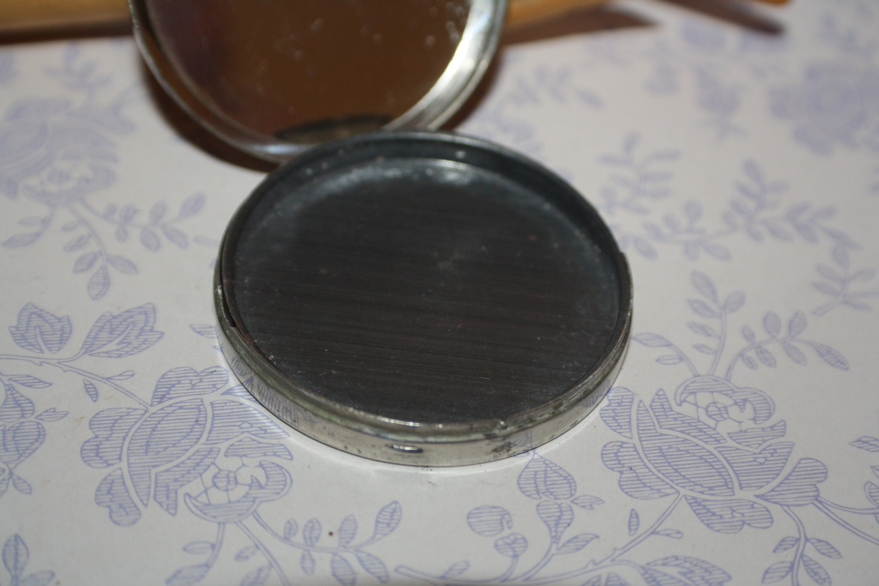 Mirror Compact/pill Box Antique Paignton Compact Etsy
