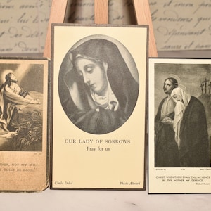 Prachtige religieuze overlijdensberichten - prachtige Jezus en Maagd Maria