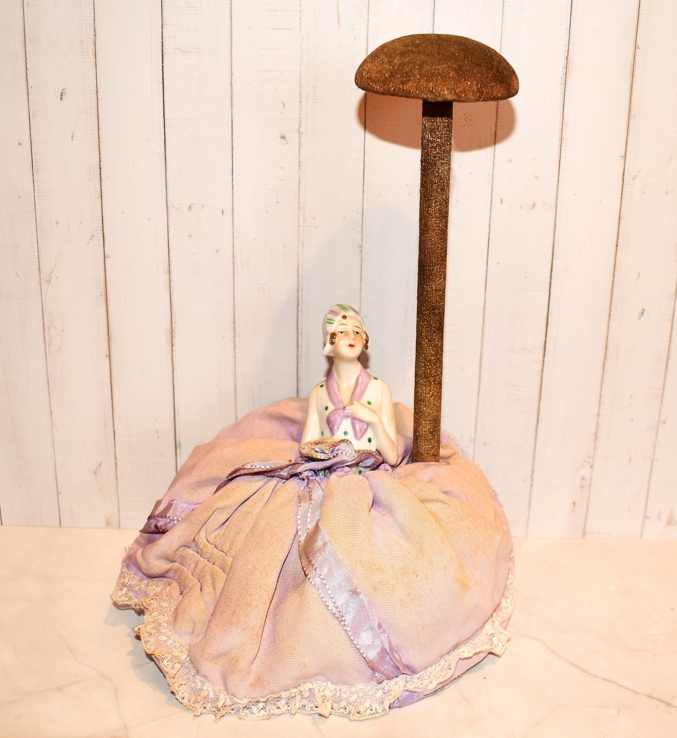 Egg Head Flapper Wooden Hat Stand Painted Blue Eyes Lathe Turned Millinery Decor Wood Flapper Hat Stand - Etsy main image 4