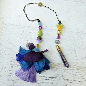 CUSTOM Ritual Pendulum  - Altar Divination Intuition Tool -  Velvet Gift Pouch