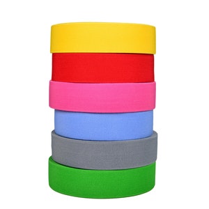 1 m rubber band -40 mm wide- 6 colors for selection