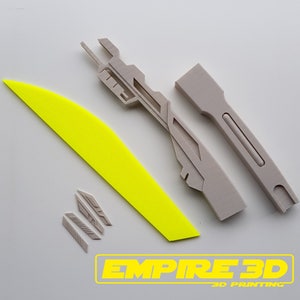 Praetorian Guard Electro Bisento 3D Printed Star Wars 