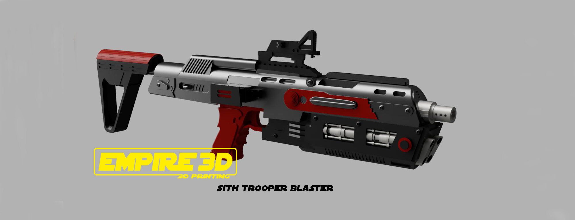 Sith Trooper Weapon 3D Model - Etsy