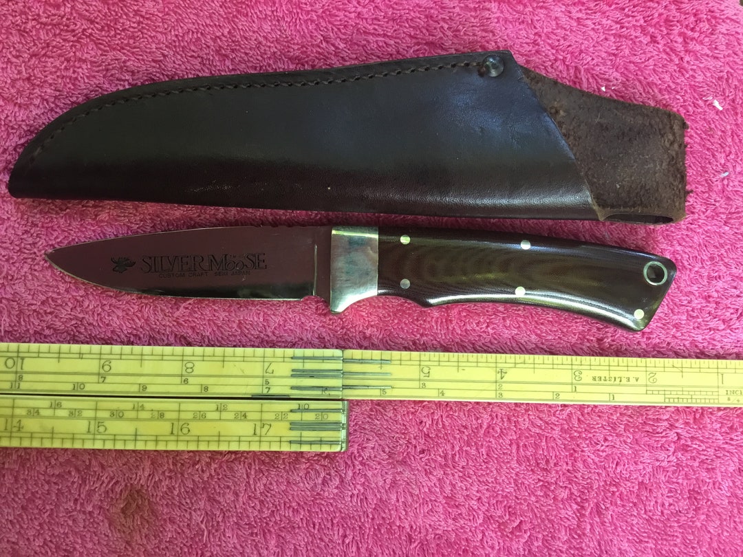 Vintage Seki Japan Hunting Knife Etsy