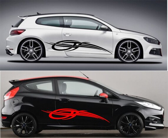 Large clearance racing decals