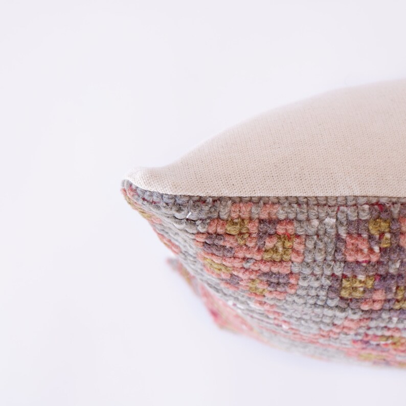 Rectangular Kilim Pillow Case Lumbar Kilim Pillow Sofa Kilim Pillow Turkish Throw Pillow
