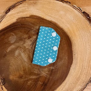 Port Cover | Teal Dots | Port/Valve Covers for Feeding Tubes or Central Lines | g, j, gj, ng, nj, PICC, Port, Hickman, Catheter, etc