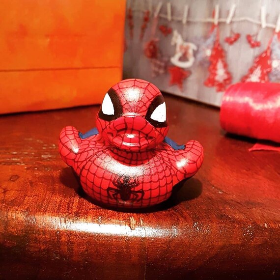 spiderman rubber duck