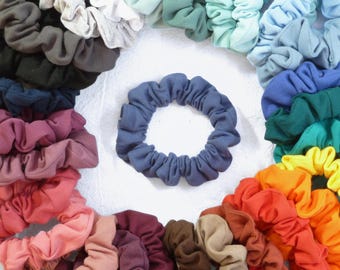 Soft Jersey Scrunchie: Eco-Friendly Cotton Hair Tie