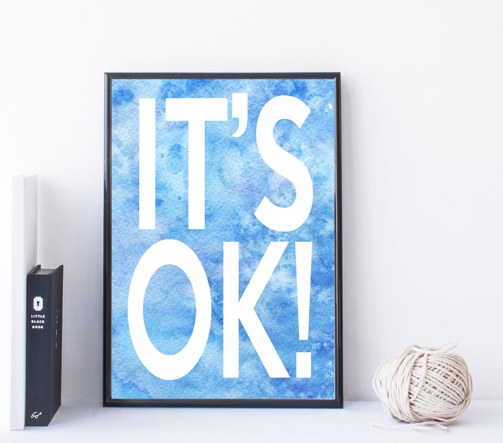 Inspirational Quote Watercolor Printable Wall Art - Etsy