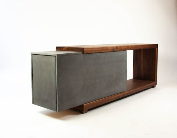 Concrete tv console deals