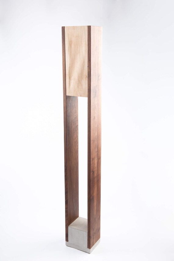 concrete base floor lamp