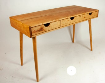 Mid-century Modern Cherry Wood Office Desk