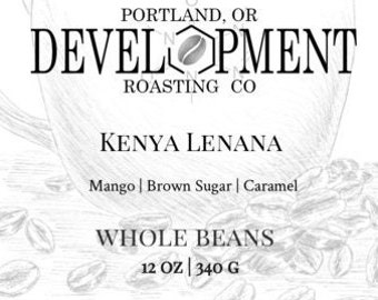 Kenya Coffee Beans, Fresh Roasted Coffee Beans, Single Origin, Fresh Coffee, Whole Coffee Beans, African Coffee Beans, Development Roasting