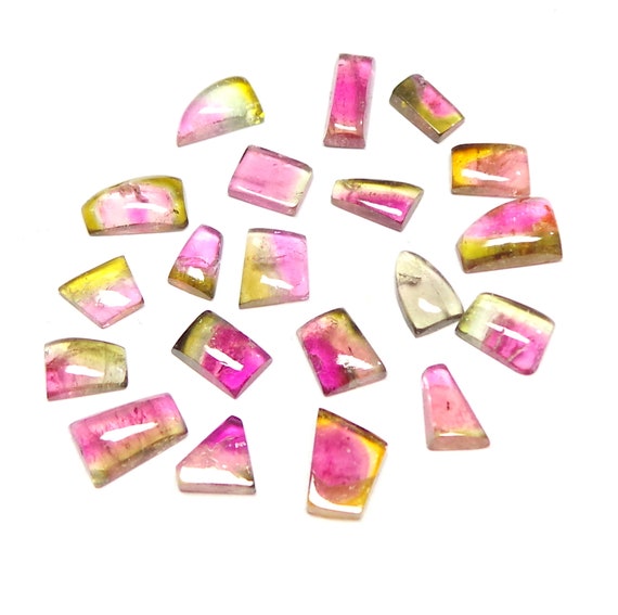 Tranches de tourmaline, Tourmaline rose rose rose mélangé tranches, tranches Cabochon de Tourmaline naturelle Bio, Tourmaline melon d’eau lisse tranches, 5 x 4-8 x 6 MM. 247f14 Tranches de tourmaline, Tourmaline rose rose rose mélangé tranches, tranches Cabochon de Tourmaline naturelle Bio, Tourmaline melon d’eau lisse tranches, 5 x 4-8 x 6 MM. 247f14