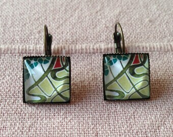 Art Nouveau Earrings Earrings