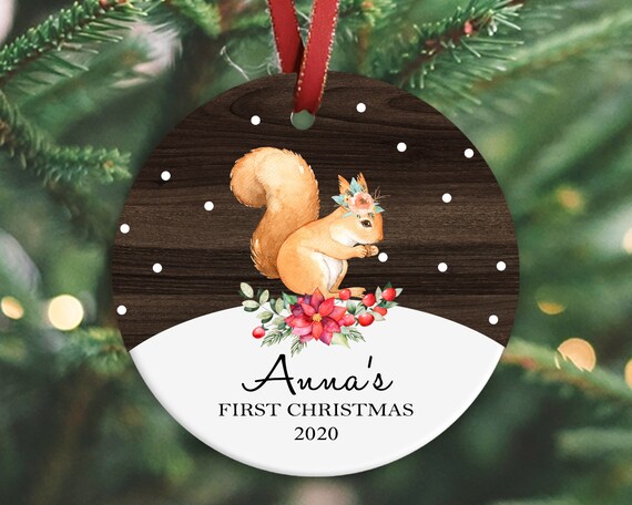 baby's first christmas 2019 ornament