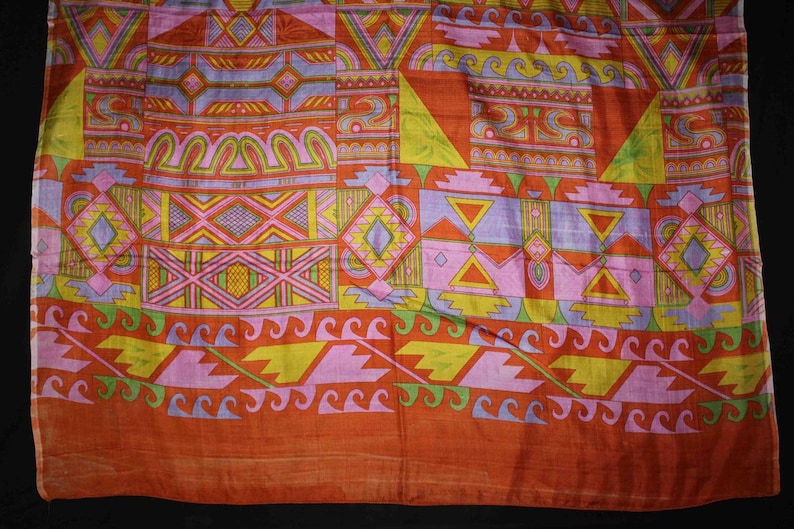 Woman Wear 100/% Pure Silk Saree Fabric Vintage Saree