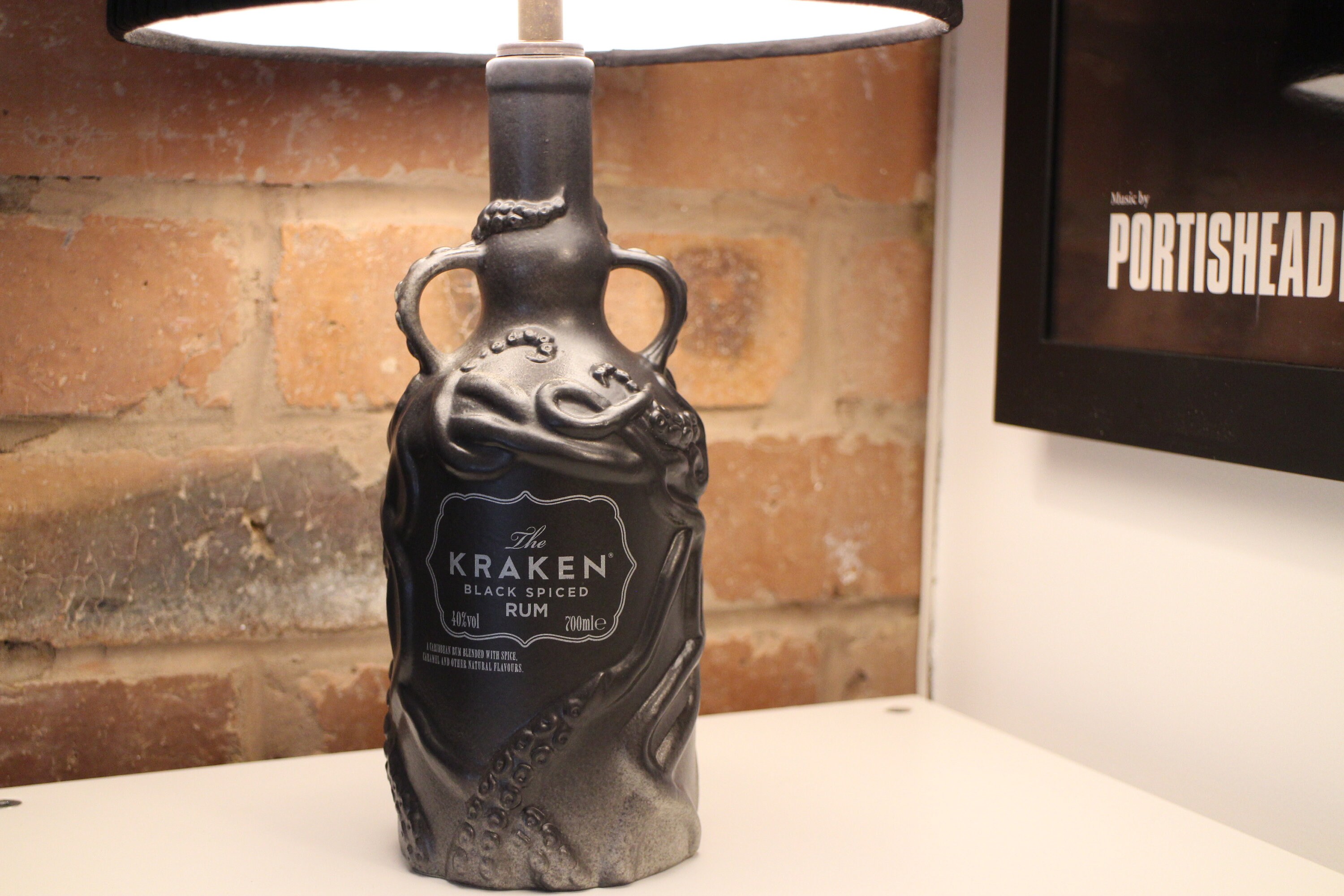 Kraken Rum Accent Lamp Limited Edition Wade Bottle - Etsy Canada