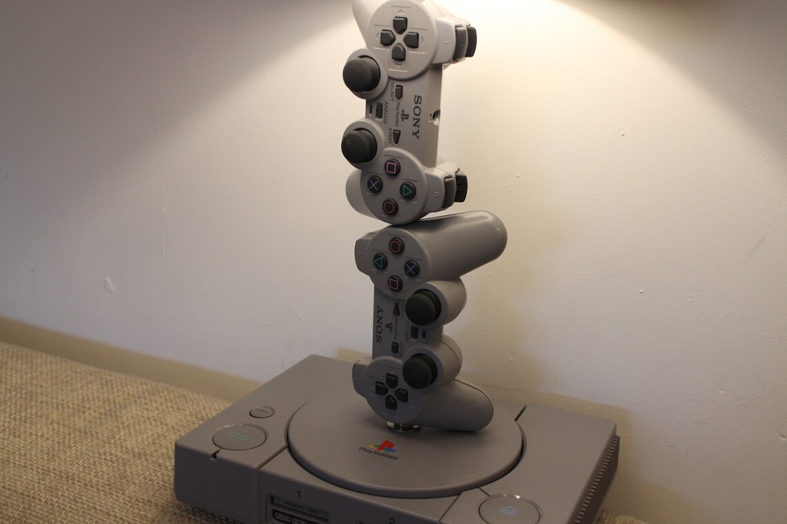 Playstation 1 PS1 Retro Gamer Desk Lamp Perfect Gift for - Etsy