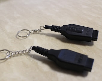 Sega Mega Drive & Sega Master System Keychain, retro gamer keyring