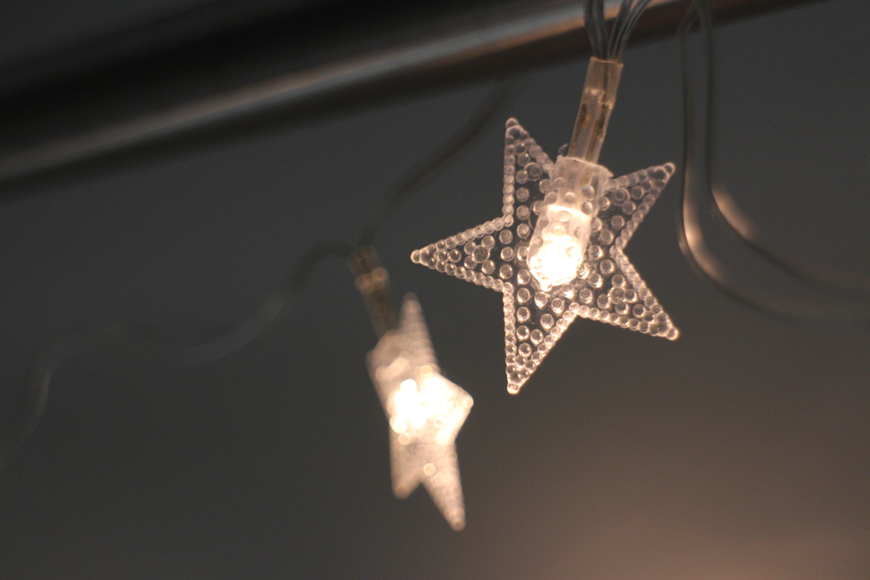 Clear Star Christmas Lights Fairy Lights Battery Powered - Etsy