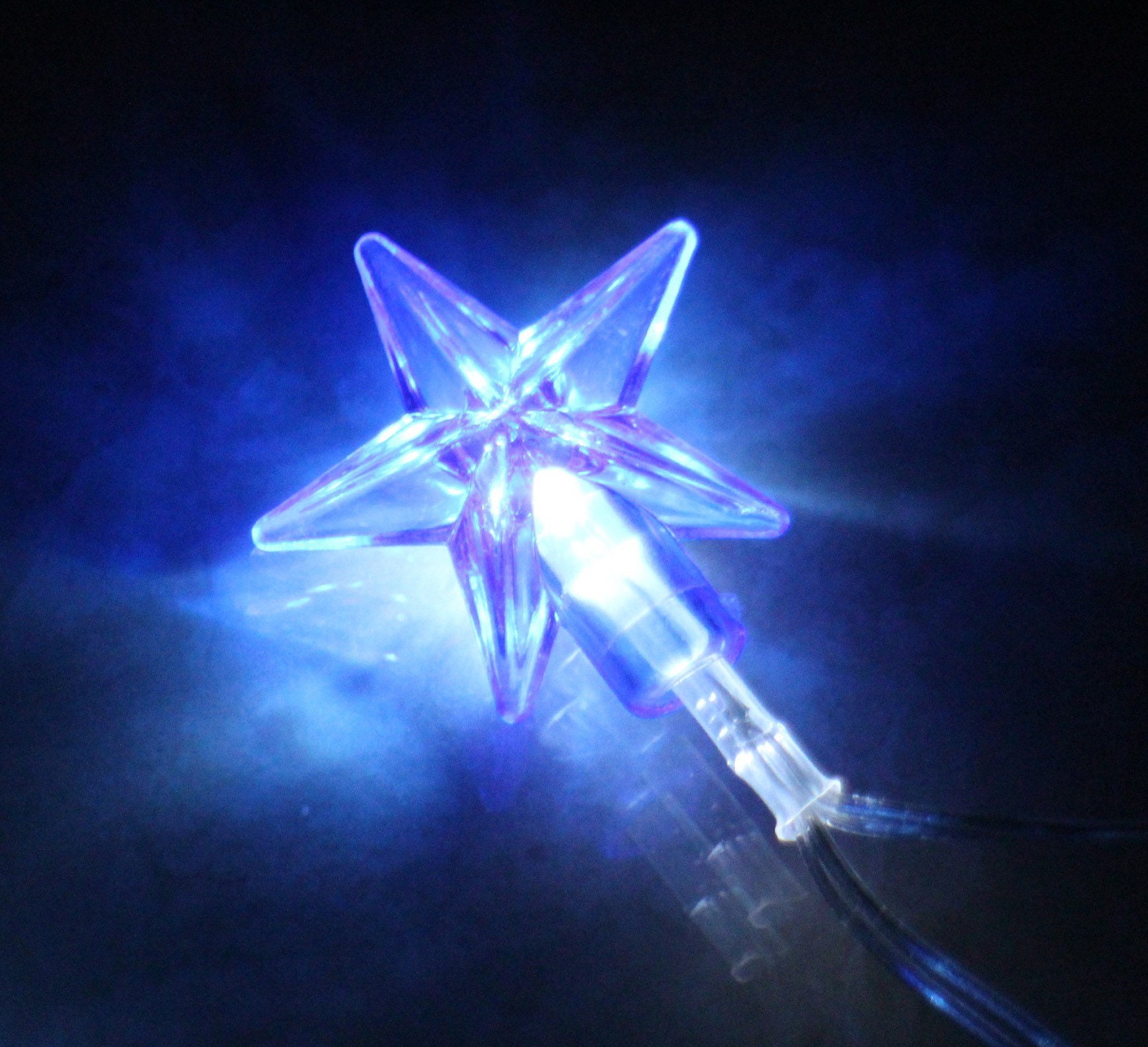 Blue star 2024 christmas lights