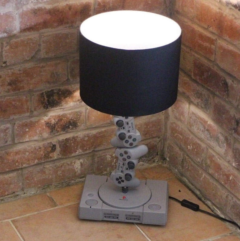 Playstation 1 PS1 Retro Gamer Desk Lamp Perfect Gift for Etsy