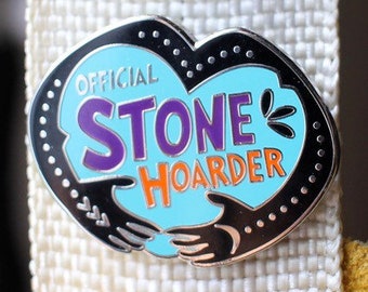 Official Stone Hoarder (smithy series enamel pin 2)