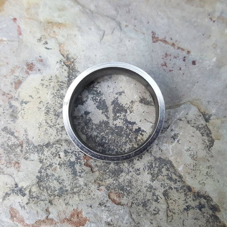Punk Rock Silver Steel Vintage look Biker Unisex Gothic Alex Stainless Steel Men Ring Unisex Statement Jewellery Gift for him her