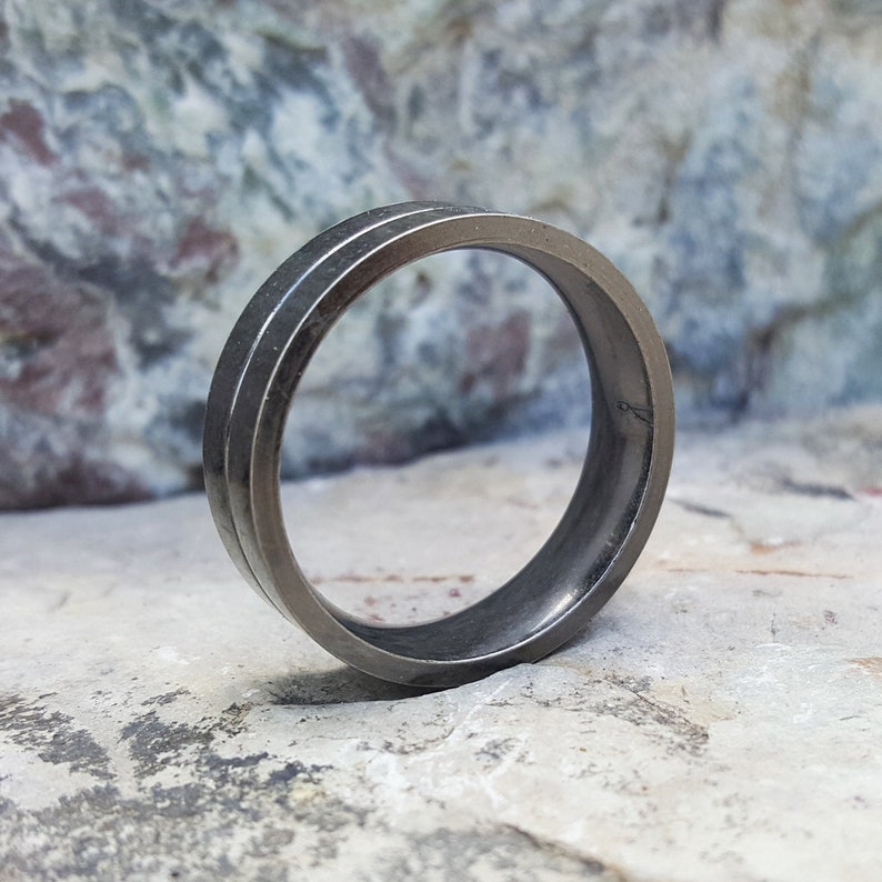 Punk Rock Silver Steel Vintage look Biker Unisex Gothic Alex Stainless Steel Men Ring Unisex Statement Jewellery Gift for him her