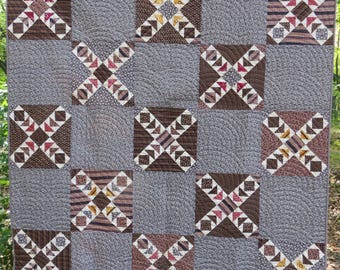 A Soldier's Quilt - Reproduction Civil War Quilt