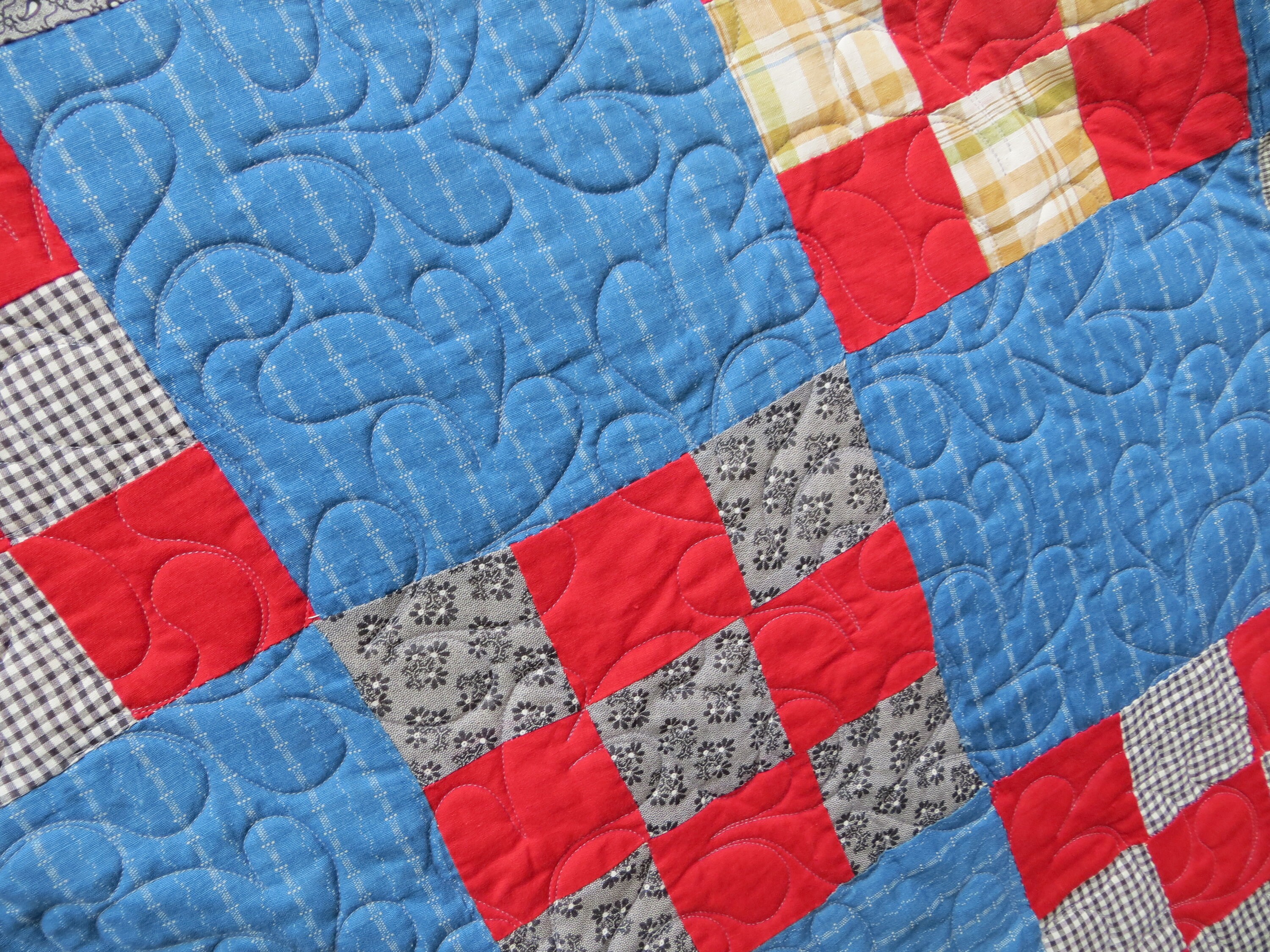 Antique Nine Patch Quilt