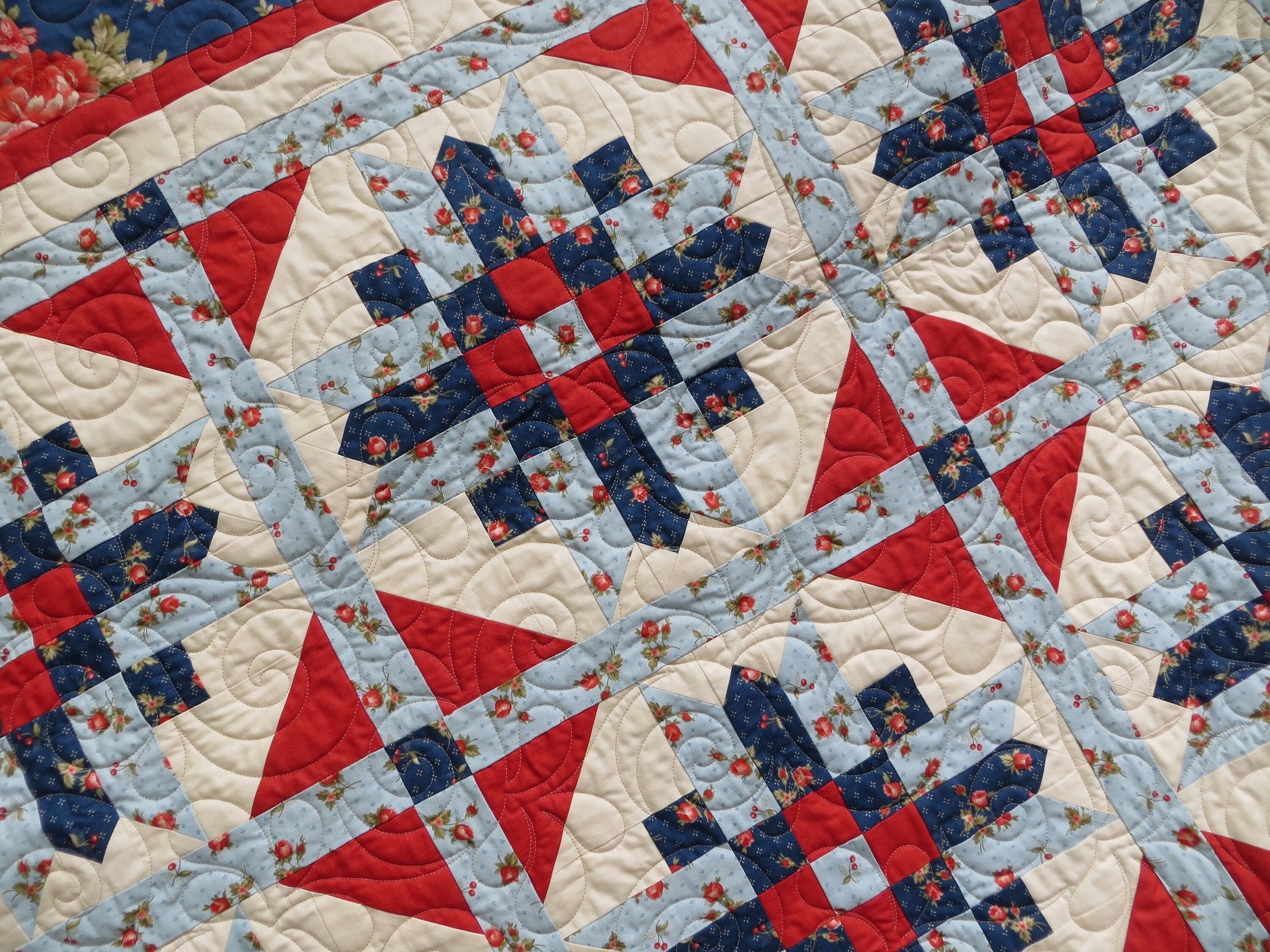 Summer Sky Handmade King Size Quilt Etsy