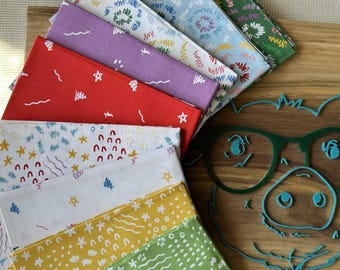 Fundas reversibles para arneses Pavlik - 7 unidades - diseño geométrico para lápices y crayones, ideales para profesores.