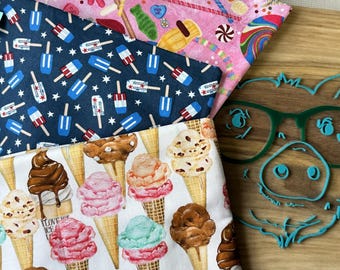 Fundas reversibles para arnés Pavlik - 7 unidades - para dulces, paletas, helados y golosinas